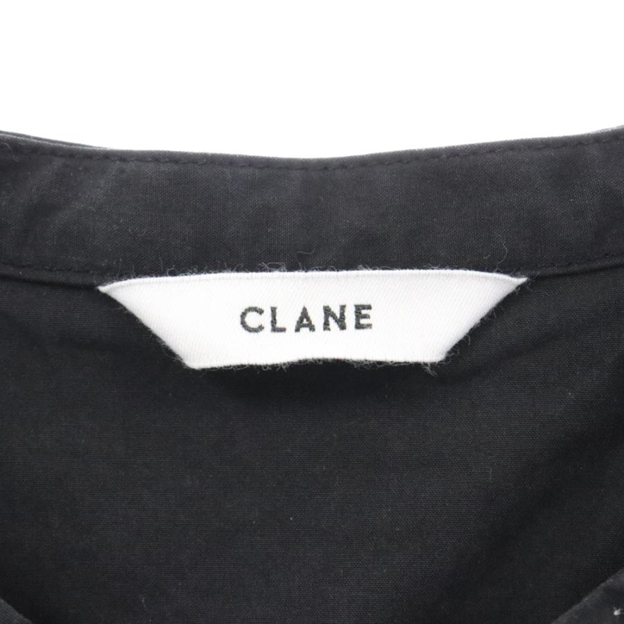 CLANE（クラネ） ROUNDED FLAT COLLAR SHIRT ラウンド フラットカラー