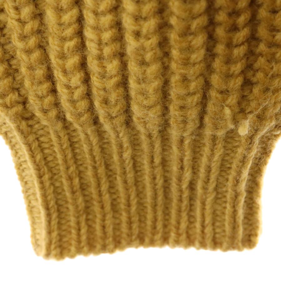 MARNI（マルニ） WOVEN SWEATER ラグランニット セーター イエロー