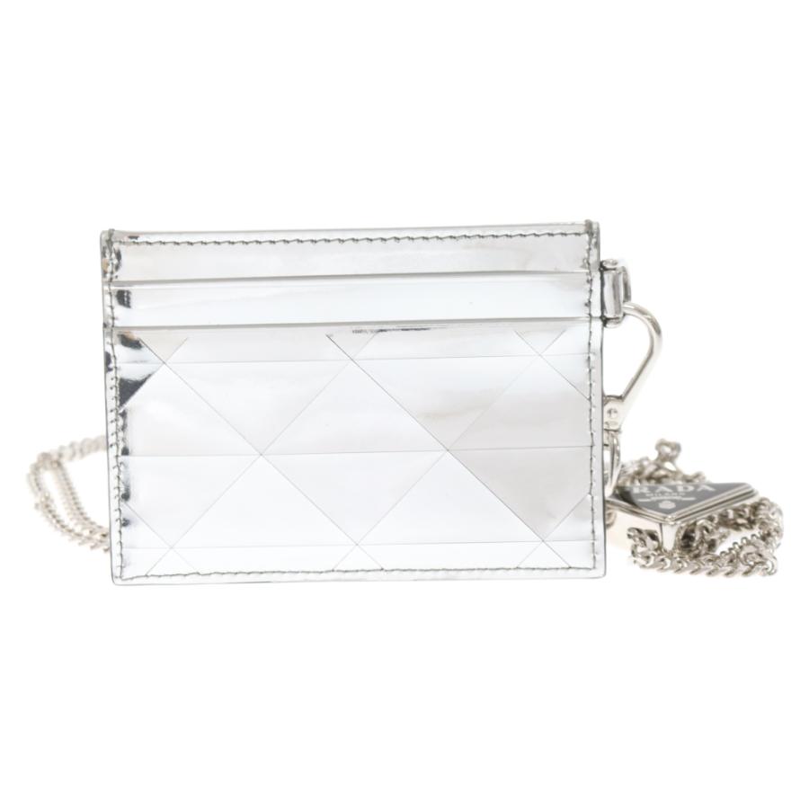 PRADA（プラダ） 22SS TRIANGLE PANEL LANYARD CREDIT CARD HOLDER