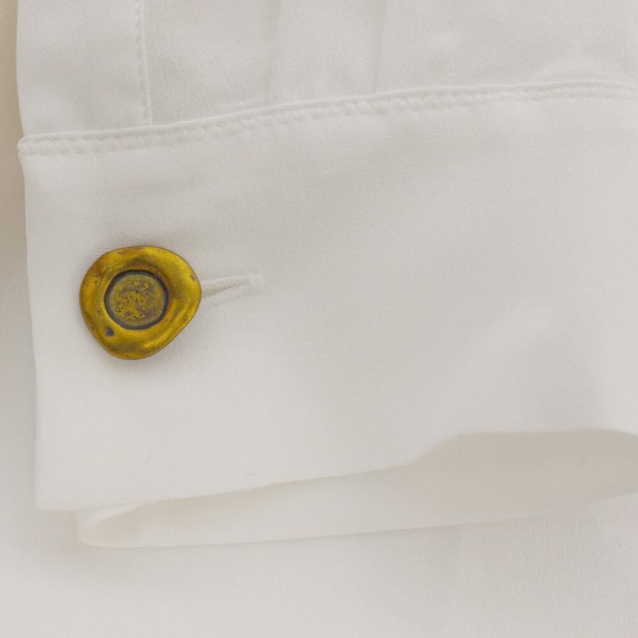 MARNI（マルニ） 23SS White Silk Long Sleeved Shirt シルク ロング