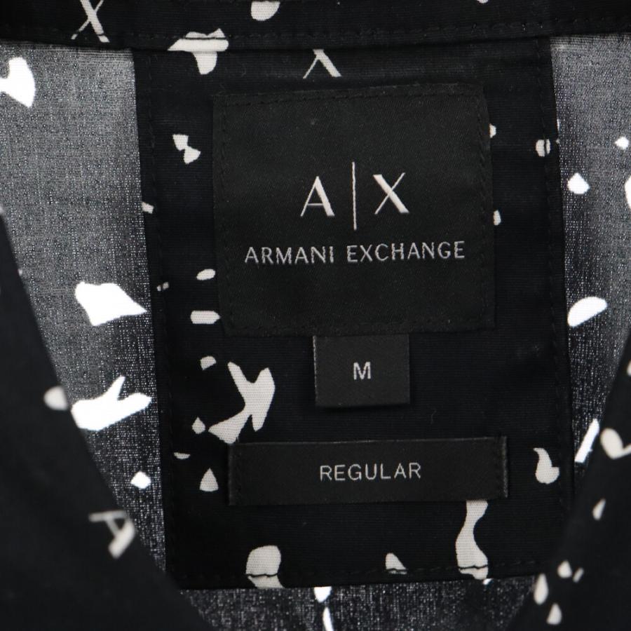 ARMANI EXCHANGE AX アルマーニ エクスチェンジ 総柄プリント 長袖 