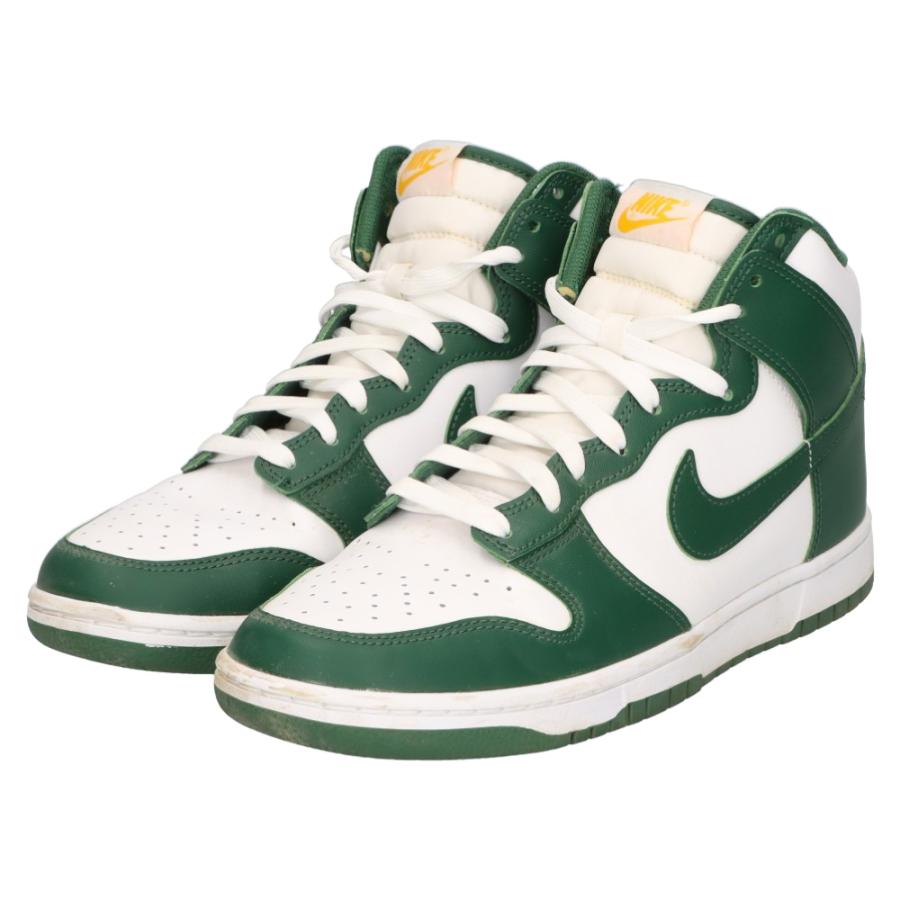 NIKE ナイキ DUNK HIGH ダンク ハイカットスニーカー グリーン US9.5/27.5cm DD1399-300｜shopbring｜03