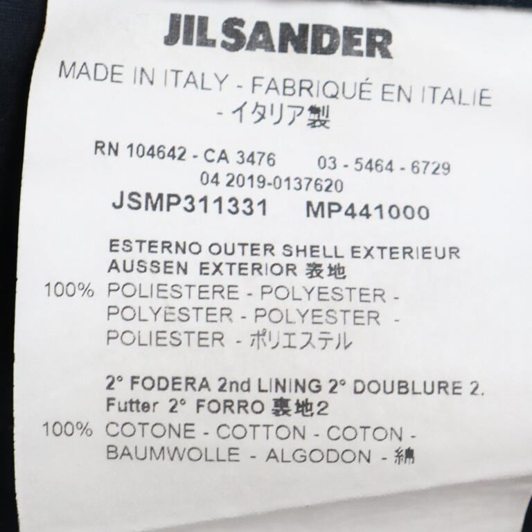 JIL SANDER ジルサンダー 19AW テーパード イージーパンツ ブラック JSMP311331 MP441000｜shopbring｜06