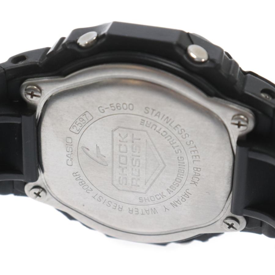 CASIO カシオ G-SHOCK ジーショック デジタル腕時計 ブラック G-5600｜shopbring｜05