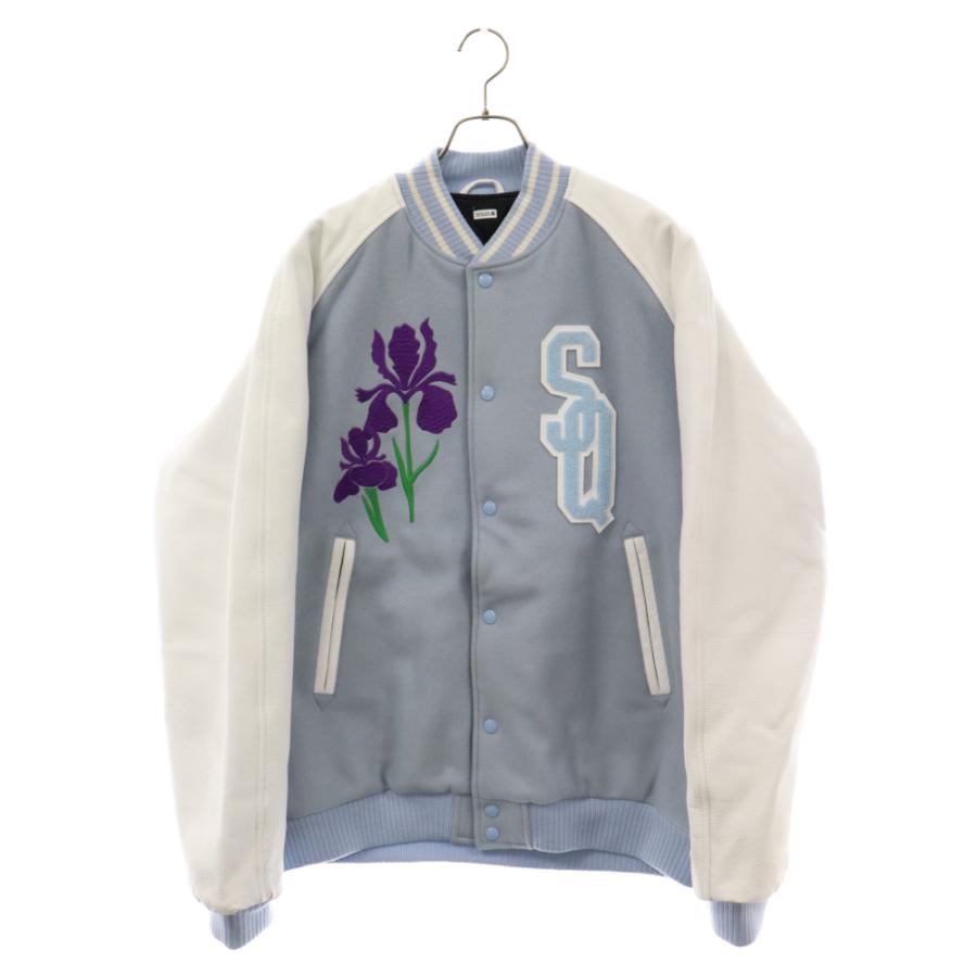 SEQUEL シークエル 22AW VARSITY JACKET レザー切替 バーシティー  