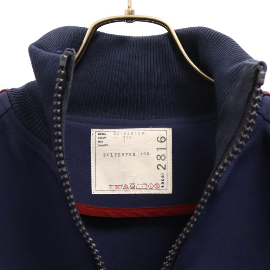 sacai Sacai サカイ 22AW TECHNICAL JERSEY ZIP UP BLOUSON sacai Sacai サカイ 22AW TECHNICAL JERSEY ZIP UP BLOUSON