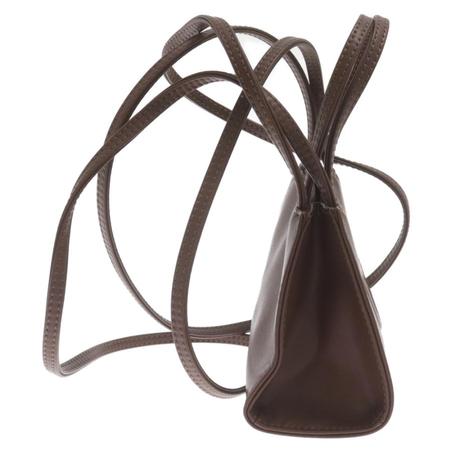 TELFAR テルファー ロゴマーク スモール 2WAY レザー ショルダーバッグ