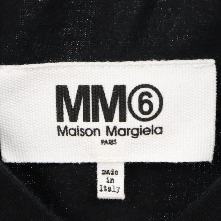 MM6 Maison Margiela エムエムシックスメゾンマルジェラ グローイン ザ ダーク ナンバーロゴ プリント 半袖Tシャツ カットソー S52GC0165｜shopbring｜05