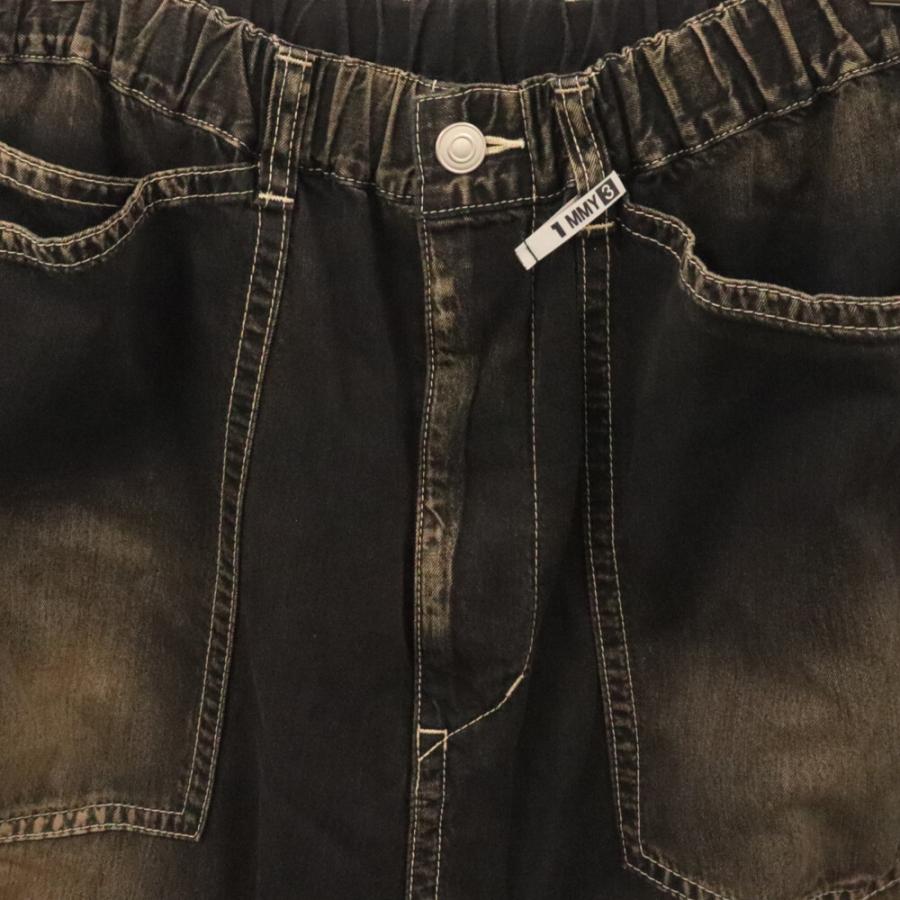 24AW メゾンミハラヤスヒロ ペイントデニムベイカーパンツ　サイズ44 24AW メゾンミハラヤスヒロ ペイントデニムベイカーパンツ