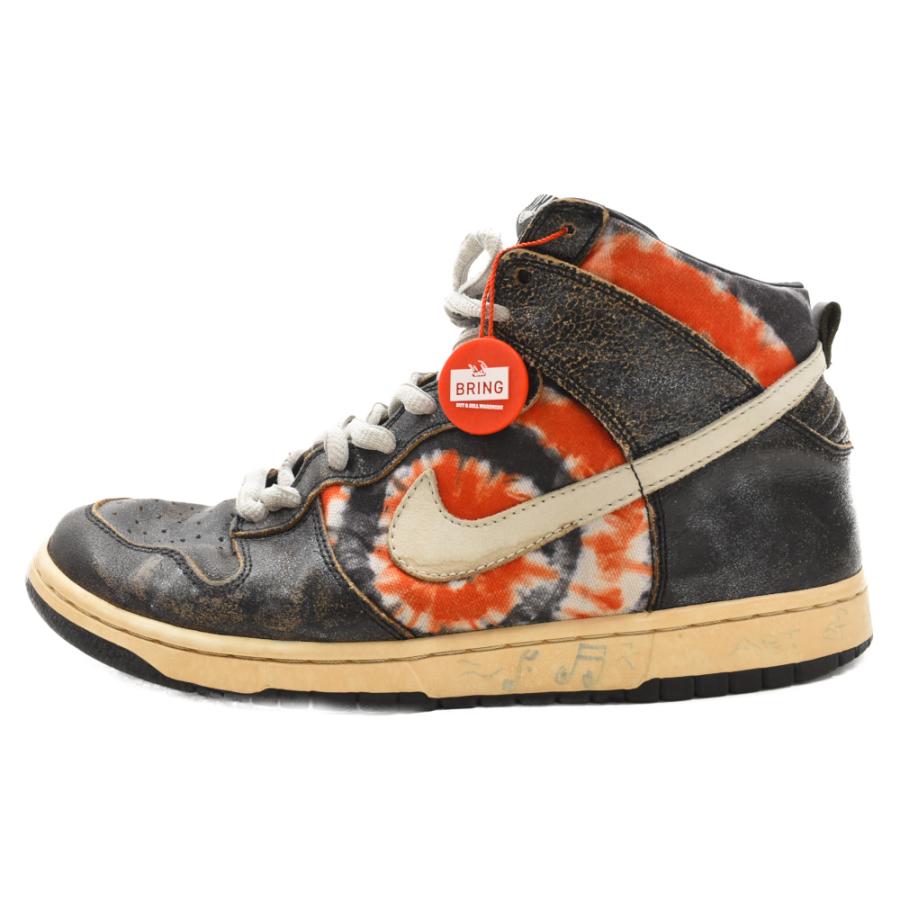 NIKE ナイキ 【観賞用】×HUF DUNK HIGH PRO SB ハフ ダンク ハイカット 