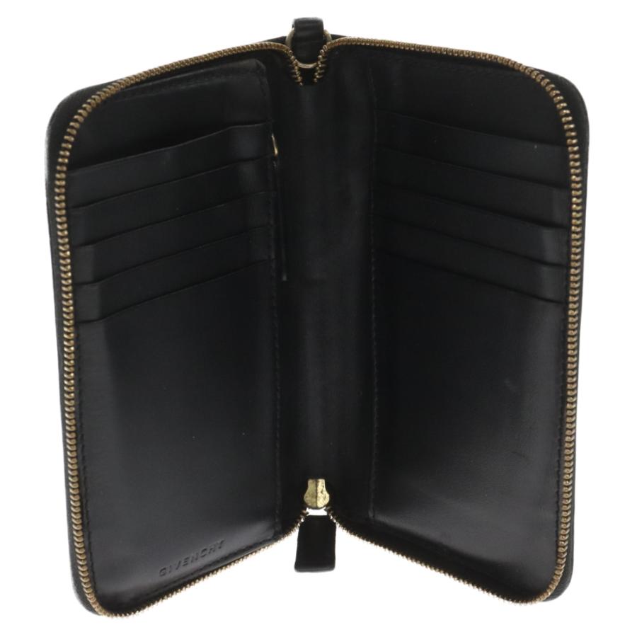 ⭐️ 美品 ジバンシー ロゴ 金具 ラウンドファスナー 長財布 ブラック 鑑定済 ⭐️ 美品 ジバンシー ロゴ 金具 ラウンドファスナー 長財布