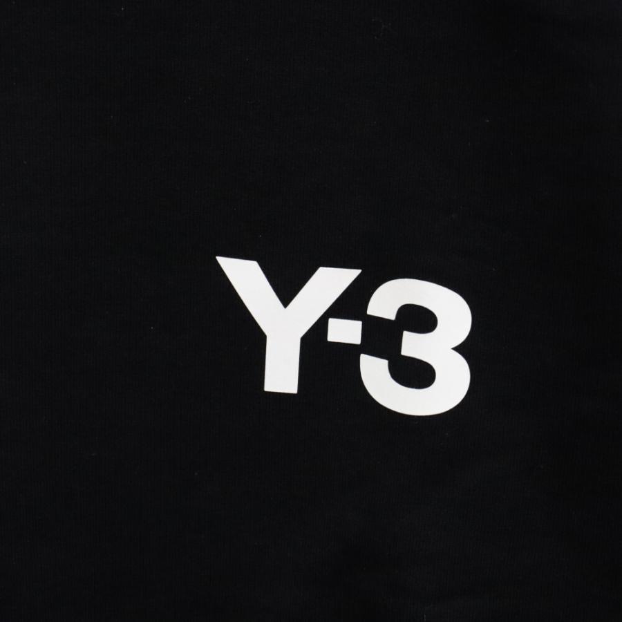 Y-3 ワイスリー M CH1 CREW SWEATSHIRT ロゴデザイン スリーストライプ クルーネック スウェットトレーナー ブラック HG6073｜shopbring｜04