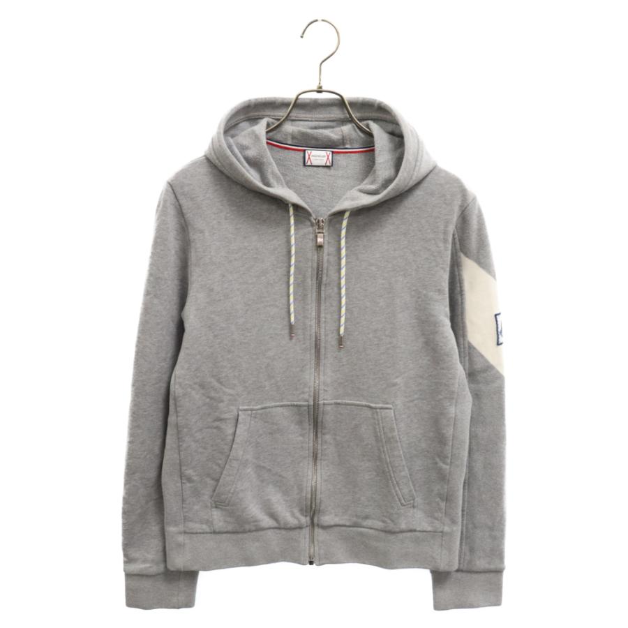 モンクレールガムブルー 17AW マグリア カーディガン コットン ジップ 