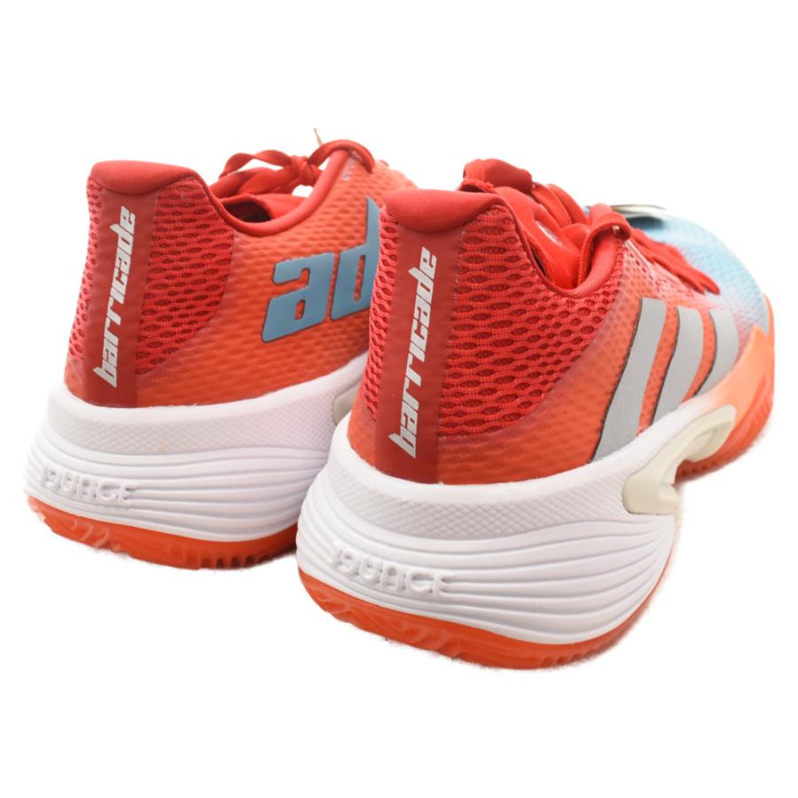 adidas アディダス Barricade W MC ウィメンズ テニスシューズ ローカットスニーカー レディース レッド US7/24cm HQ8427｜shopbring｜04