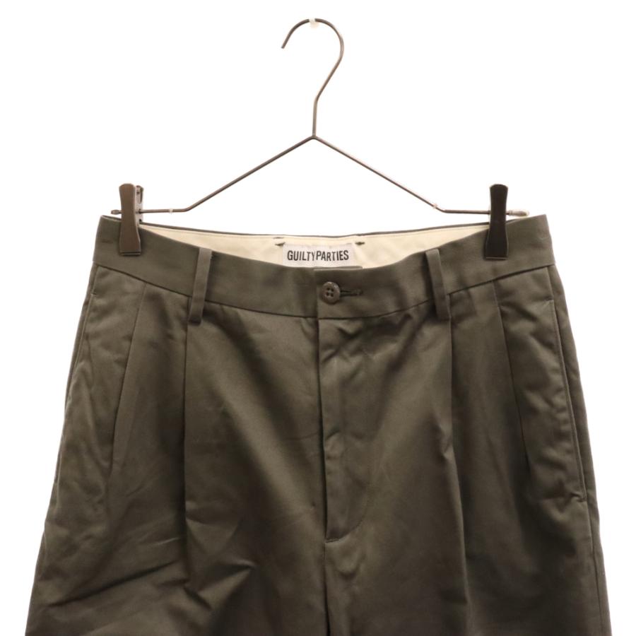 WACKO MARIA ワコマリア 23AW DOUBLE PLEATED CHINO TROUSER WACKO MARIA ワコマリア 23AW DOUBLE PLEATED CHINO TROUSER
