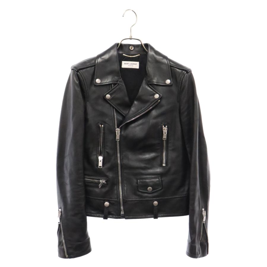 美品 サンローランパリ エディ期 14AW ラムレザー切替 ライダースジャケット SAINT LAURENT PARIS サンローランパリ 14AW エディ期 L01 クラシック