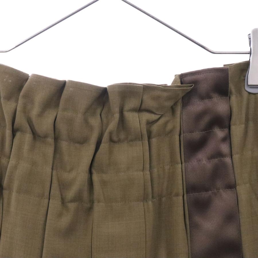 sacai（サカイ） 21AW SUITING SKIRT プリーツ ロングスカート