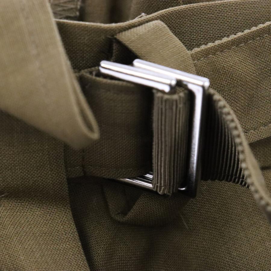 sacai（サカイ） 21AW SUITING SKIRT プリーツ ロングスカート