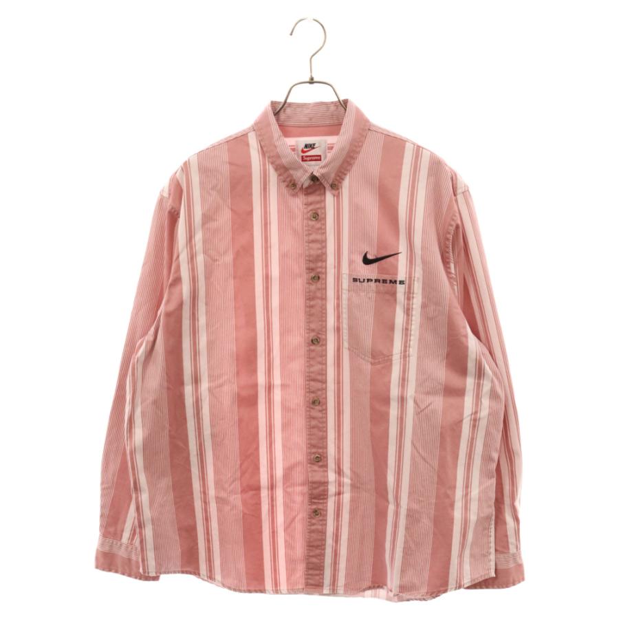Supreme シュプリーム 21SS×Cotton Twill Shirt ナイキ コットン  