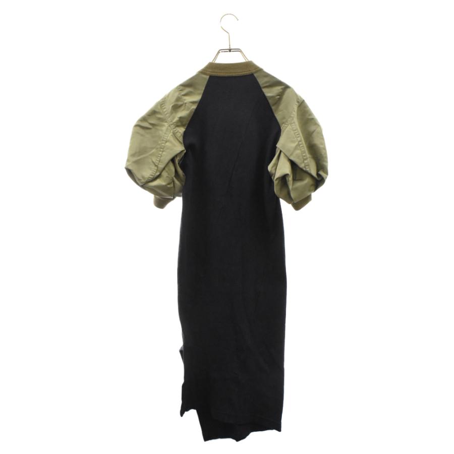 sacai Sacai サカイ 22SS MA-1 ドッキング パフスリーブマキシ sacai Sacai サカイ 22SS MA-1 ドッキング パフスリーブマキシ