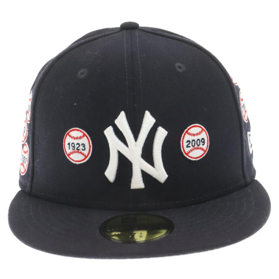 NEW ERA ニューエラ×スパイクリージョイント ニューヨークヤンキース 6パネル ベースボールキャップ 帽子 ネイビー｜shopbring｜04