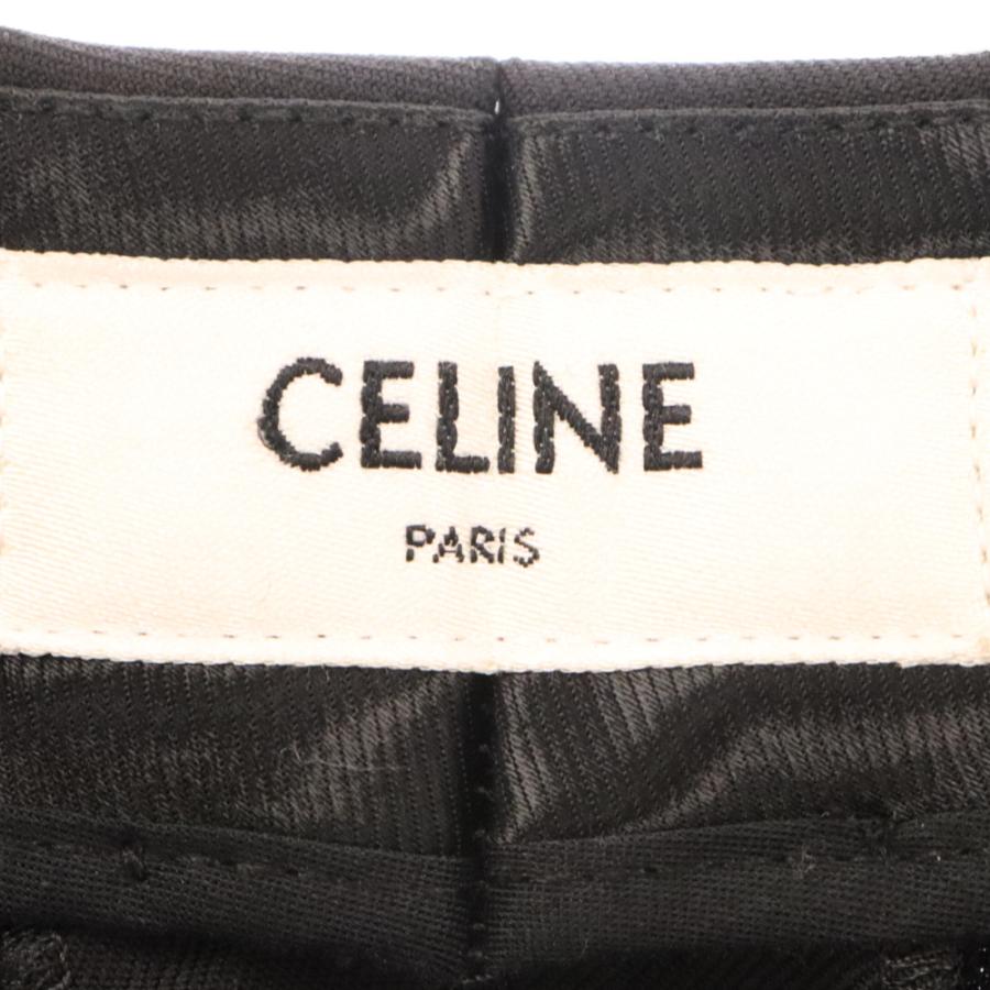 CELINE（セリーヌ） ウール ギャバジン クラシック ストレート パンツ