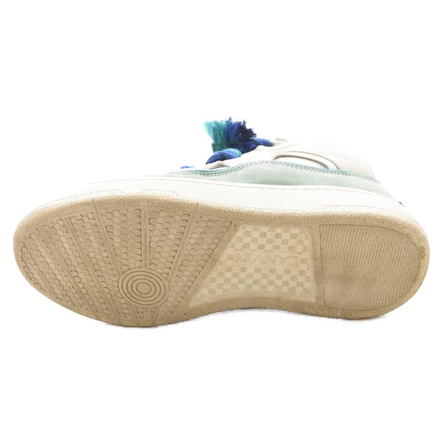 LANVIN ランバン CURB SNEAKERS カーブ スウェードトリム レース