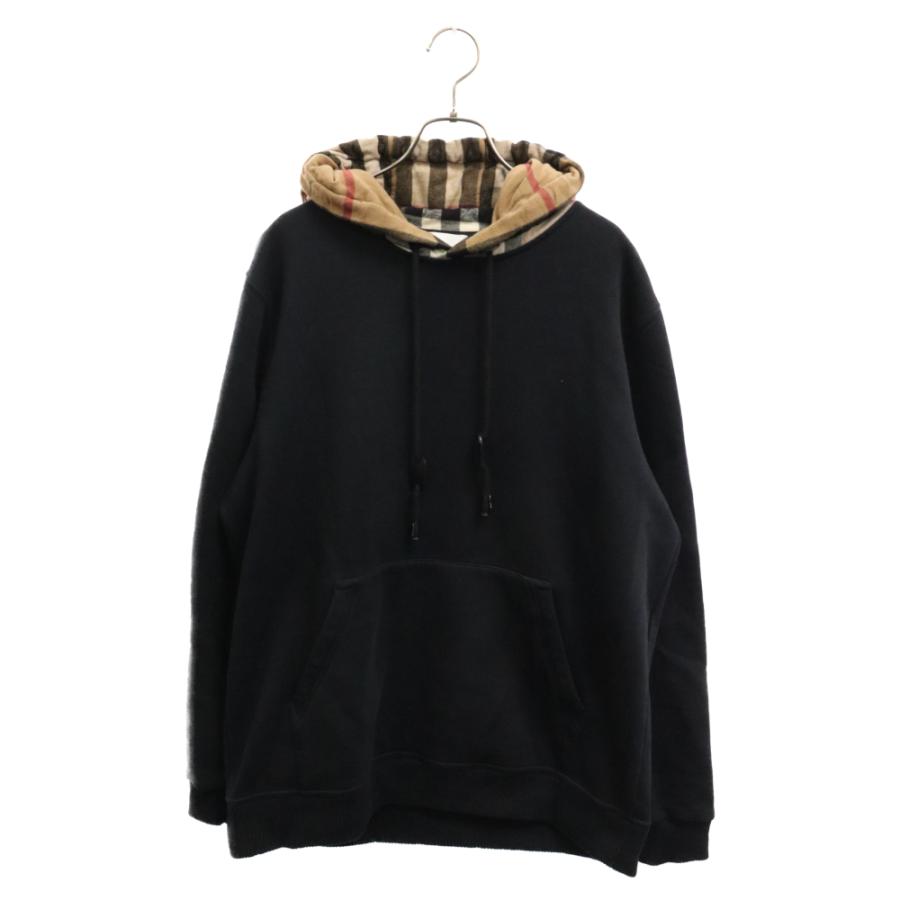BURBERRY バーバリーロンドン Checked Cotton Blend Hoodie 8045004 