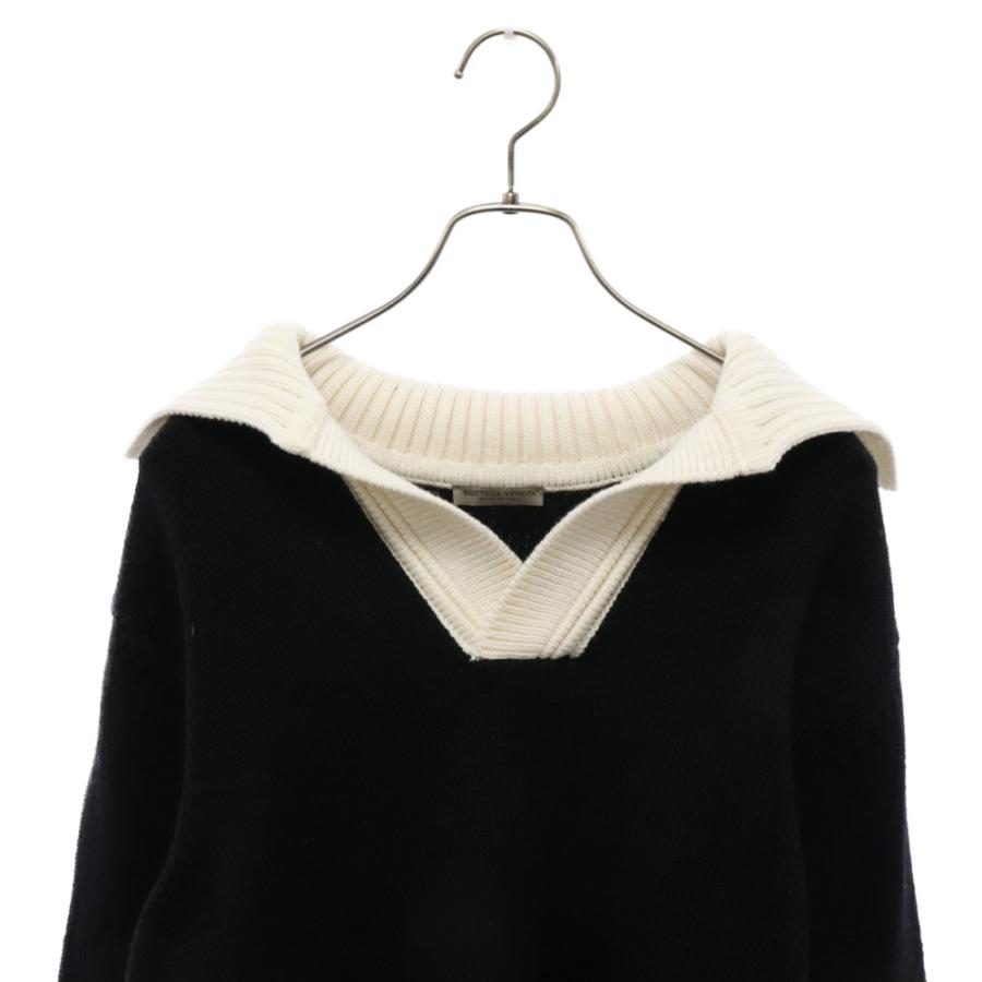 BOTTEGA VENETA ボッテガヴェネタ ウール セーラーカラー セーター  