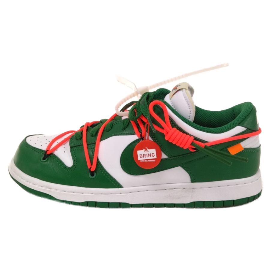 NIKE（ナイキ） ナイキ×OFF-WHITE DUNK LOW WHITE/PINEGREEN オフ 