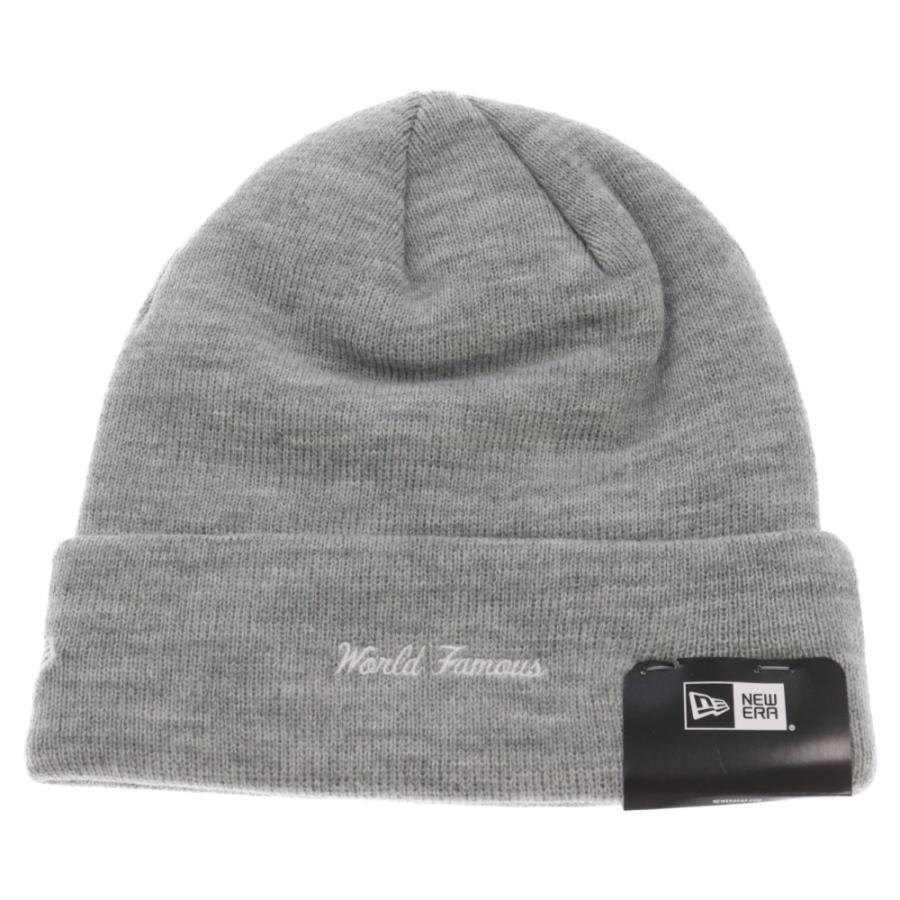 SUPREME シュプリーム 23AW×NEW ERA Box Logo Beanie ニューエラ ボックスロゴビーニー ニットキャップ 帽子 グレー｜shopbring｜02