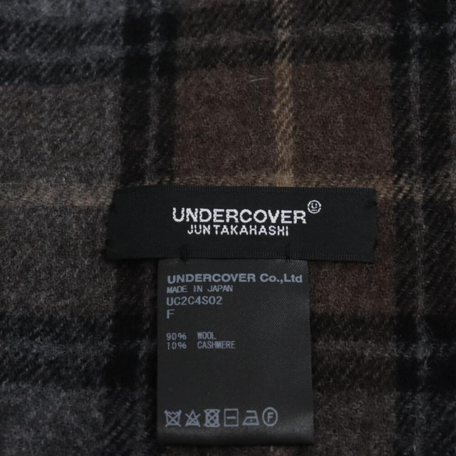 UNDERCOVER（アンダーカバー） 23AW カシミヤ混チェックストール