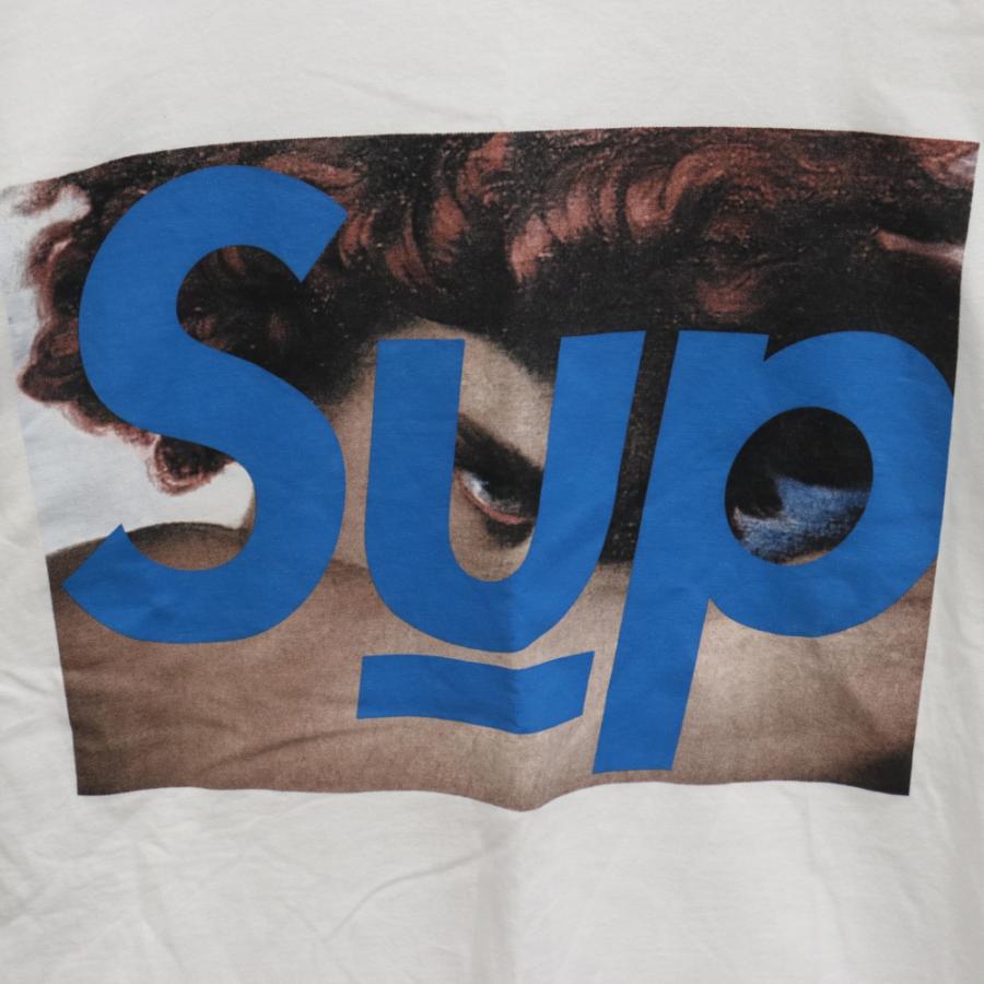 SUPREME シュプリーム 23SS×UNDERCOVER Face Tee アンダーカバー フェイス プリント 半袖カットソー Tシャツ ホワイト｜shopbring｜04