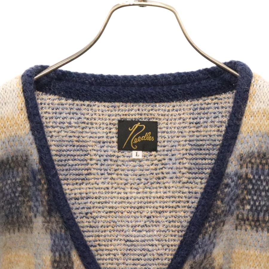 Needles ニードルス 22AW×KITH Mohair Sheridan Cardigan キス Needles ニードルス 22AW×KITH Mohair Sheridan Cardigan キス