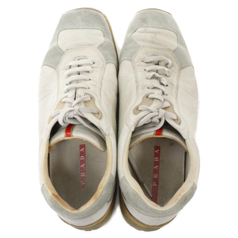 PRADA SPORTS プラダスポーツ レザー スエード ナイロン 切替 8 【公式