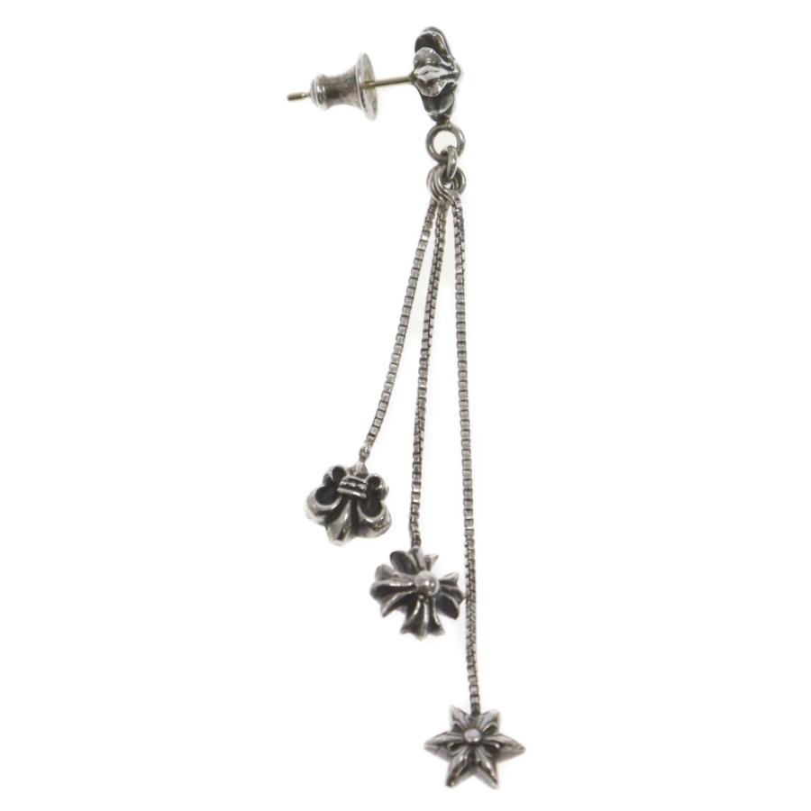 CHROME HEARTS クロムハーツ JOJO PST PLS BS STAR L ジョジョ クロス BSフレア スター ピアス シルバー 左用｜shopbring｜02