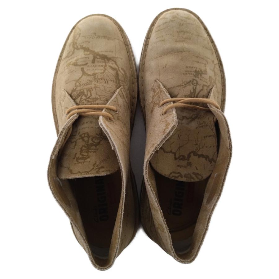 supreme Clarks スエード レザー Supreme（シュプリーム） 13SS×Clarks Desert Boot Map クラークス