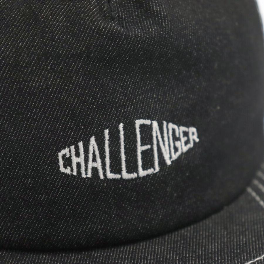 CHALLENGER チャレンジャー DENIM LOGO CAP デニム ロゴ キャップ 帽子 ブラック CLG-AC 024-020｜shopbring｜05