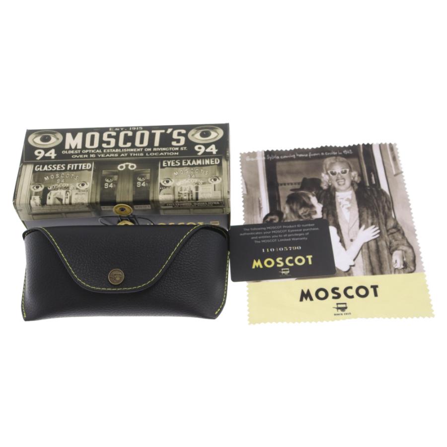 モスコット グルンヤ MOSCOT GRUNYA ブラック サイズ47 MOSCOT（モスコット） GRUNYA グルンヤ ボストンフレーム アイウェア