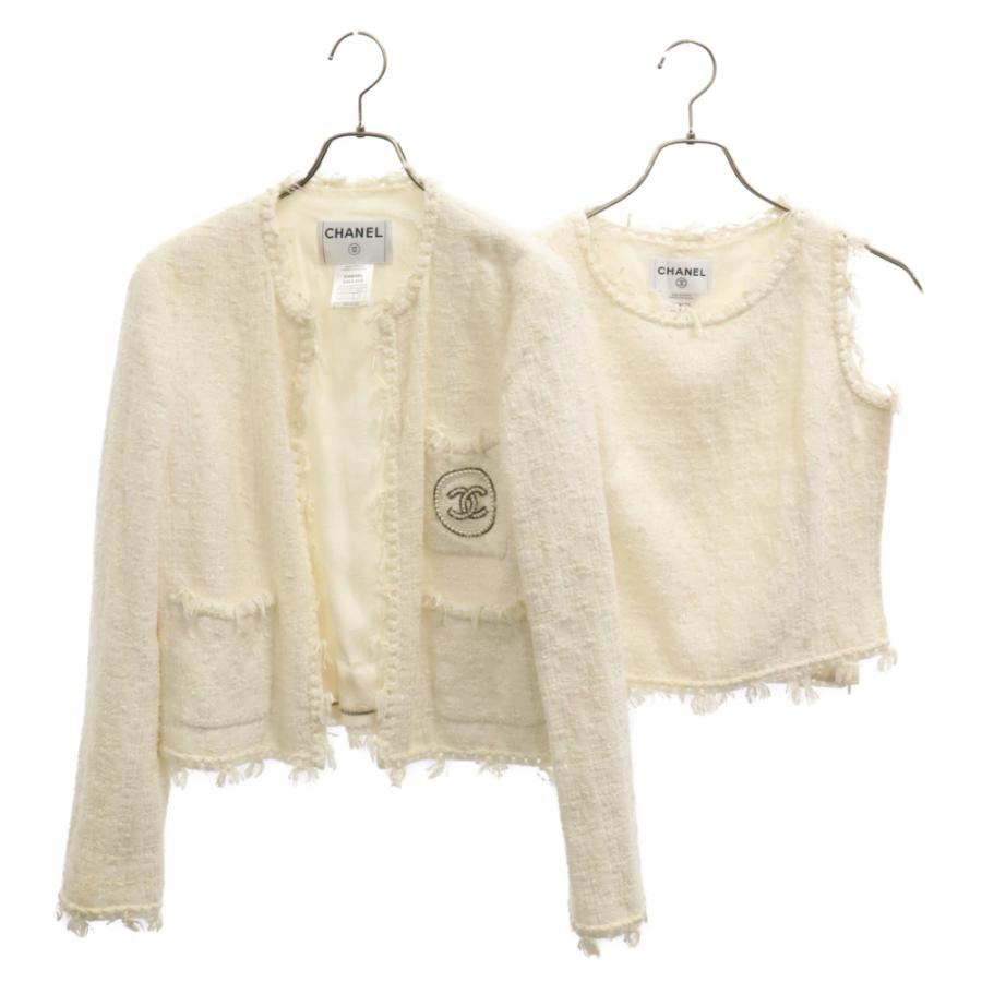 CHANEL（シャネル） 05C 銀座限定 ツイードジャケット ベスト