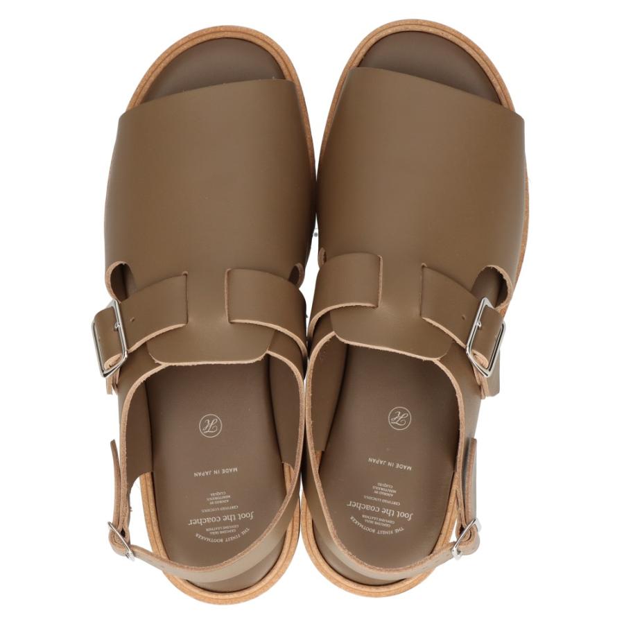 foot the coacher フットザコーチャー OPEN TOE SANDALS オープン 