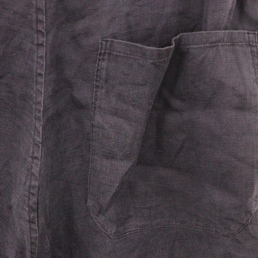COMOLI（コモリ） 21SS リネンWクロス ドローストリングパンツ