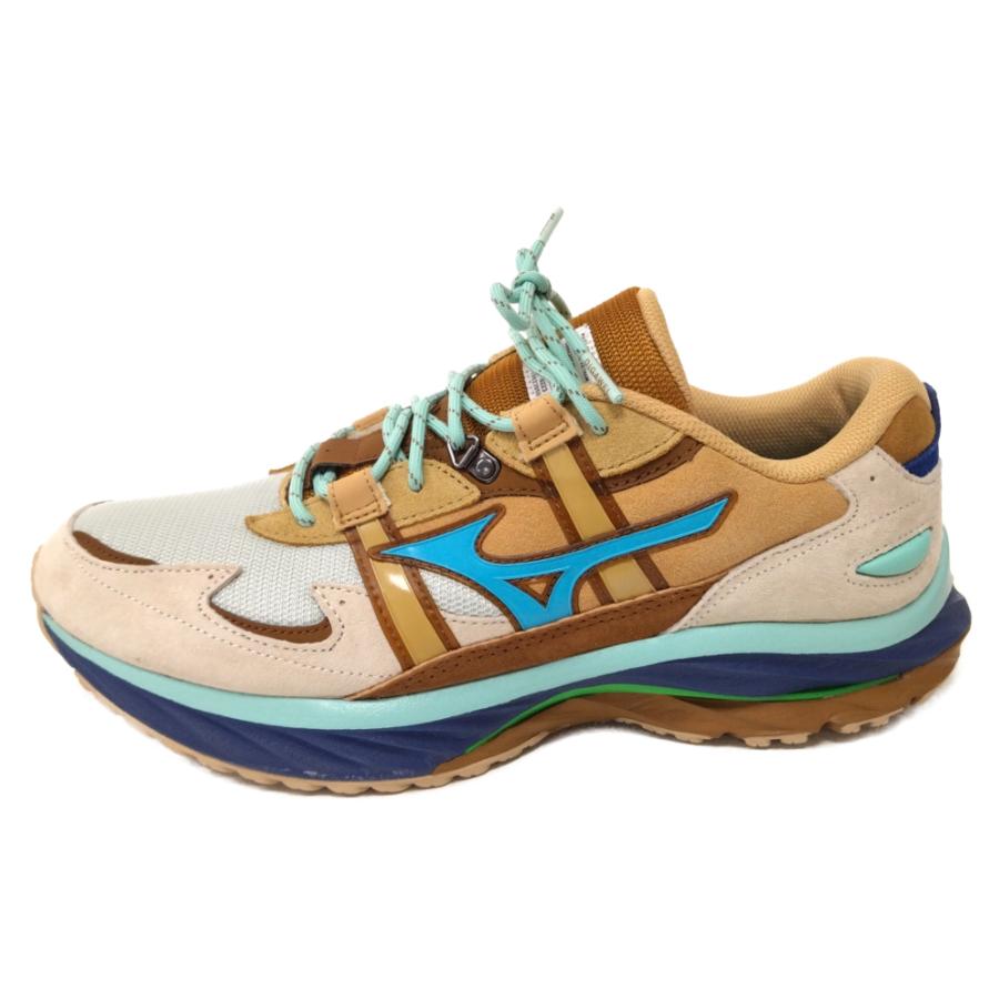 MIZUNO ミズノ 23SS ×DIGAWEL WAVE RIDER MINT WHEA ウェーブライダーローカットスニーカー グリーン ...