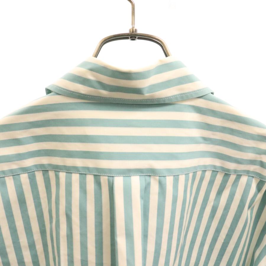 MARTINE ROSE マーティンローズ OVERSIZED BONDED SHIRT ロゴ刺繍