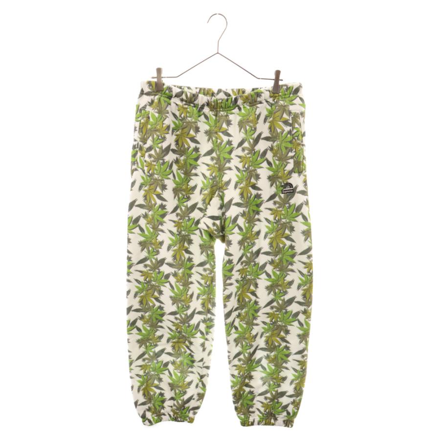 シュプリーム ノースフェイス supreme leaf スウェットパンツ