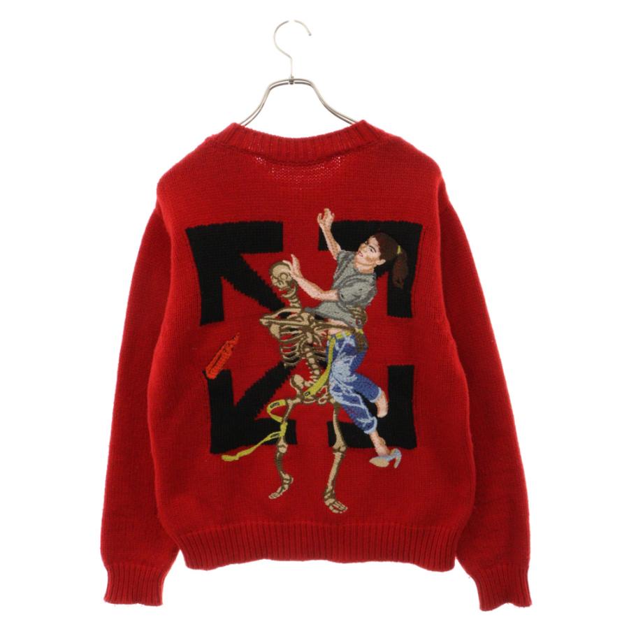 OFF-WHITE ニットオフホワイトパスカルニット