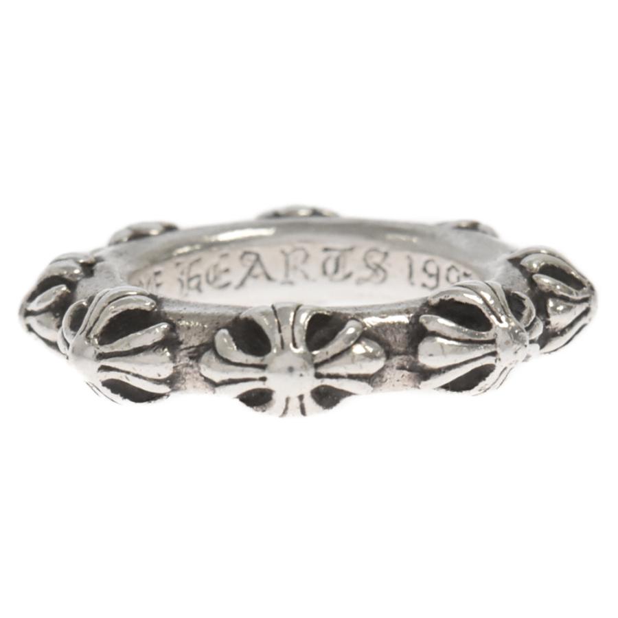 CHROME HEARTS クロムハーツ CROSS BAND RING クロスバンドリング 14号