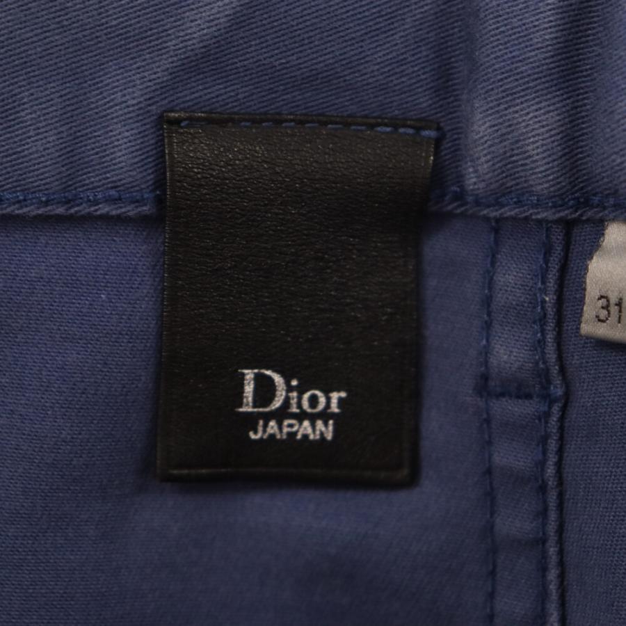 Dior HOMME ディオールオム コットン スリム スキニー パンツ ネイビー 