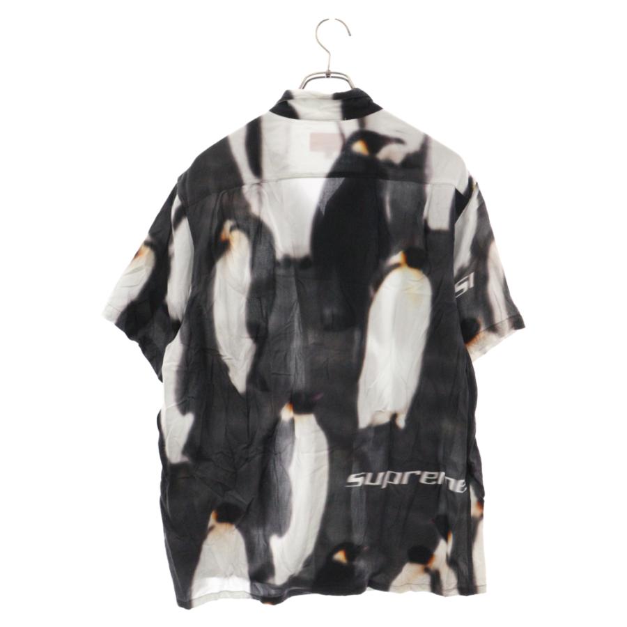 SUPREME シュプリーム 20AW Penguins Rayon S/S Shirt ペンギン 総柄 