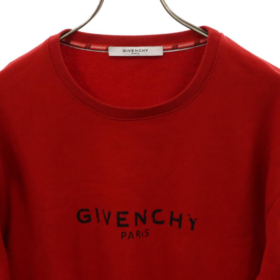 GIVENCHY（ジバンシィ） フロントロゴプリント 長袖 スウェット クルー